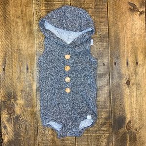 Lulu & Roo hooded romper